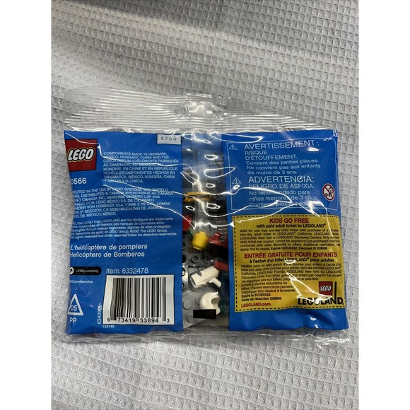 NEW SEALED LEGO City 30566 Fire Helicopter & 30567 Police Water Scooter RETIRED - Picture 8 of 10